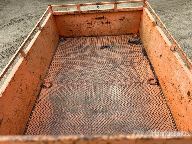 Miska 8 ft S/A Utility Trailer مقطورات أخرى
