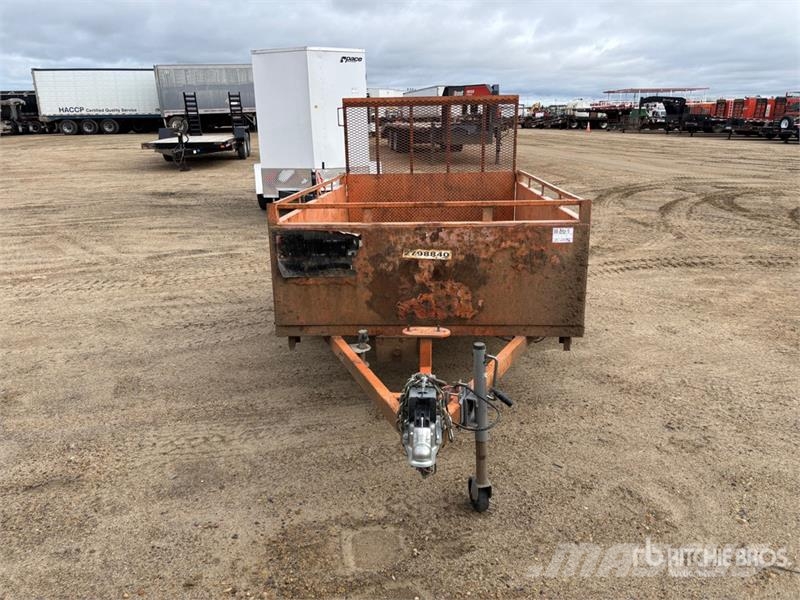 Miska 8 ft S/A Utility Trailer مقطورات أخرى