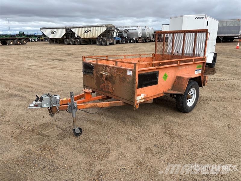 Miska 8 ft S/A Utility Trailer مقطورات أخرى
