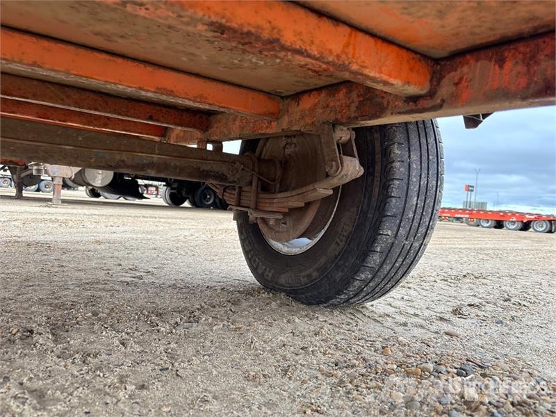 Miska 8 ft S/A Utility Trailer مقطورات أخرى