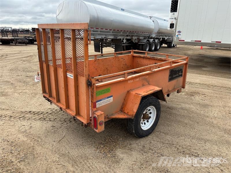 Miska 8 ft S/A Utility Trailer مقطورات أخرى