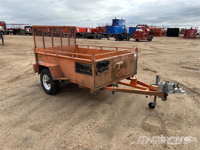 Miska 8 ft S/A Utility Trailer مقطورات أخرى