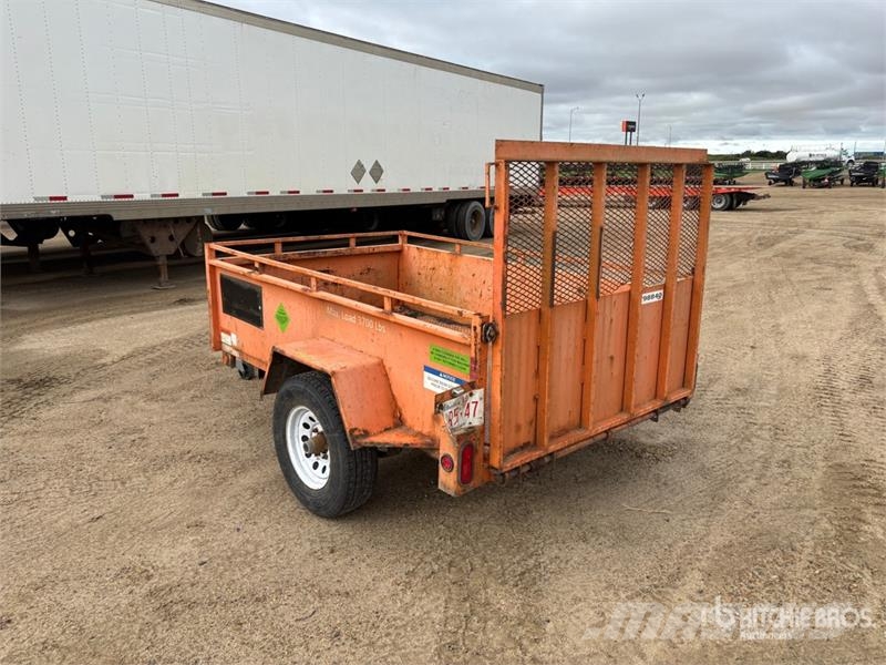 Miska 8 ft S/A Utility Trailer مقطورات أخرى
