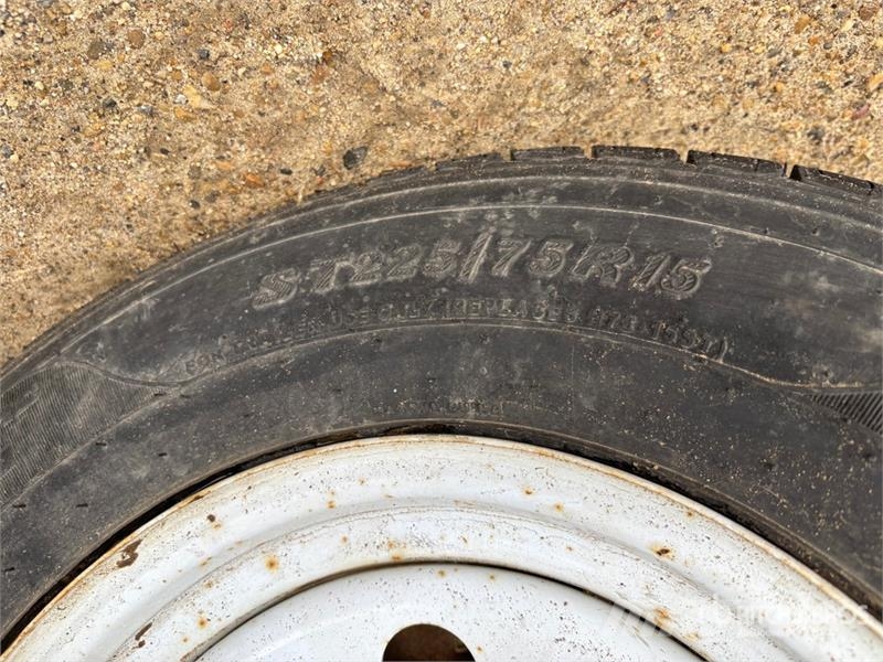 Miska 8 ft S/A Utility Trailer مقطورات أخرى