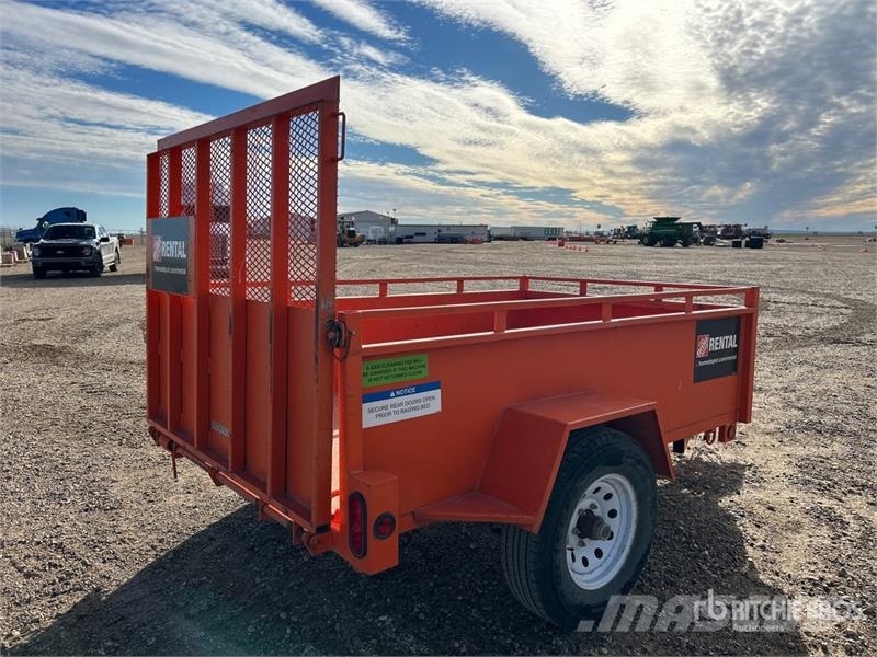 Miska CA58U 8 ft S/A Utility Trailer مقطورات أخرى