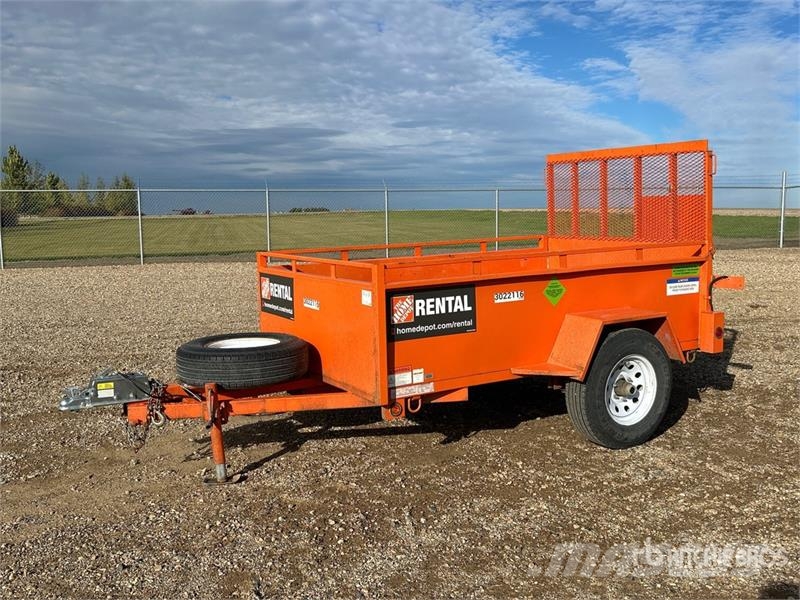  Miska CA58U 8 ft S/A Utility Trailer مقطورات أخرى