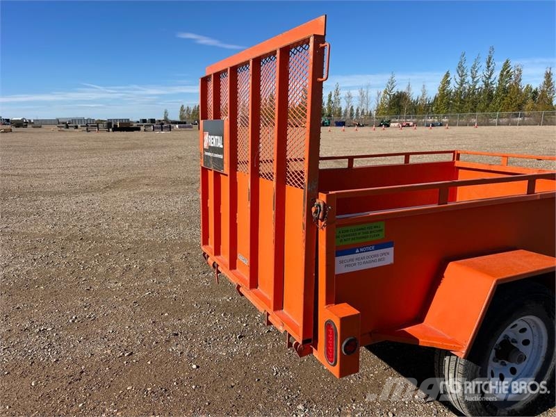  Miska CA58U 8 ft S/A Utility Trailer مقطورات أخرى