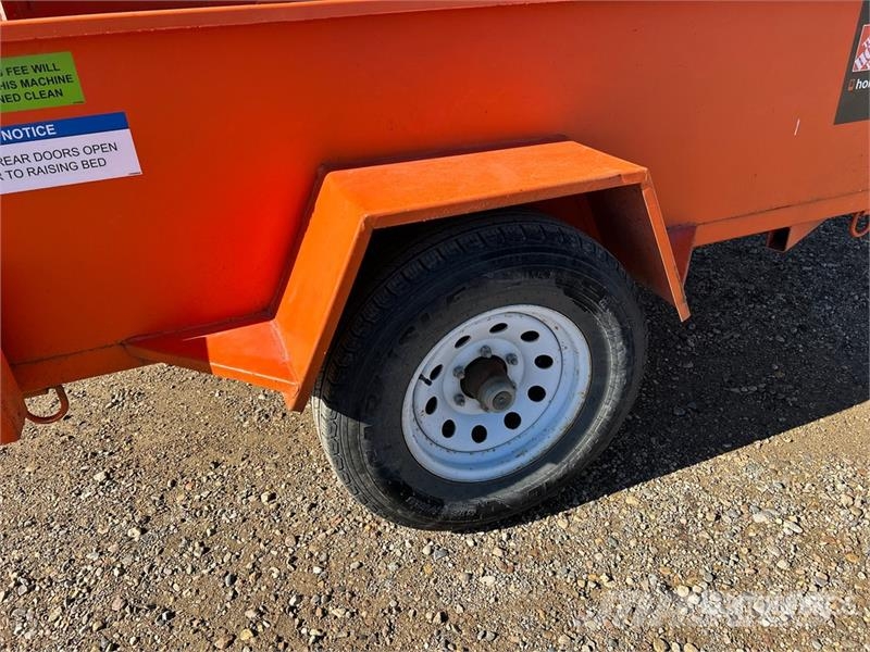  Miska CA58U 8 ft S/A Utility Trailer مقطورات أخرى