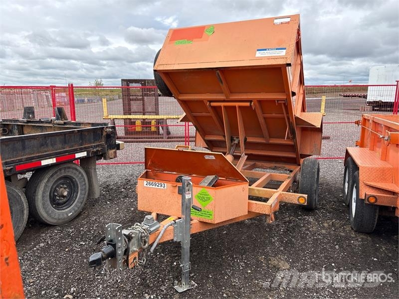 Miska MD Dump 58 8 ft 4 in S/A Dump Utility Traile Remorque benne