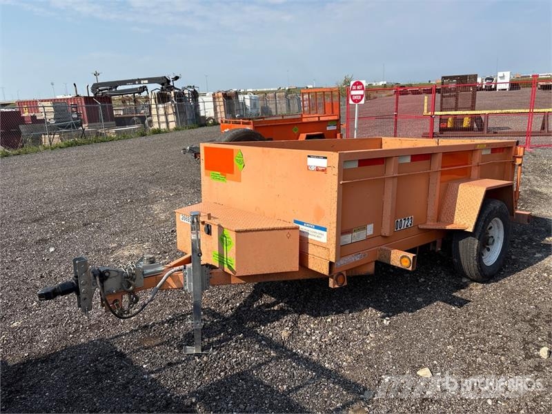 Miska MD Dump 58 8 ft 4 in S/A Dump Utility Traile Bañera