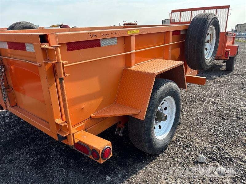 Miska MD Dump 58 8 ft 4 in S/A Dump Utility Traile Bañera