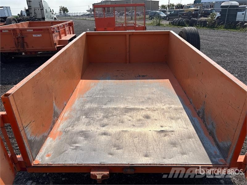 Miska MD Dump 58 8 ft 4 in S/A Dump Utility Traile Bañera