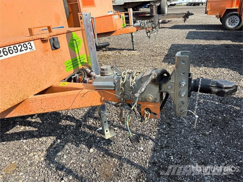 Miska MD Dump 58 8 ft 4 in S/A Dump Utility Traile Bañera