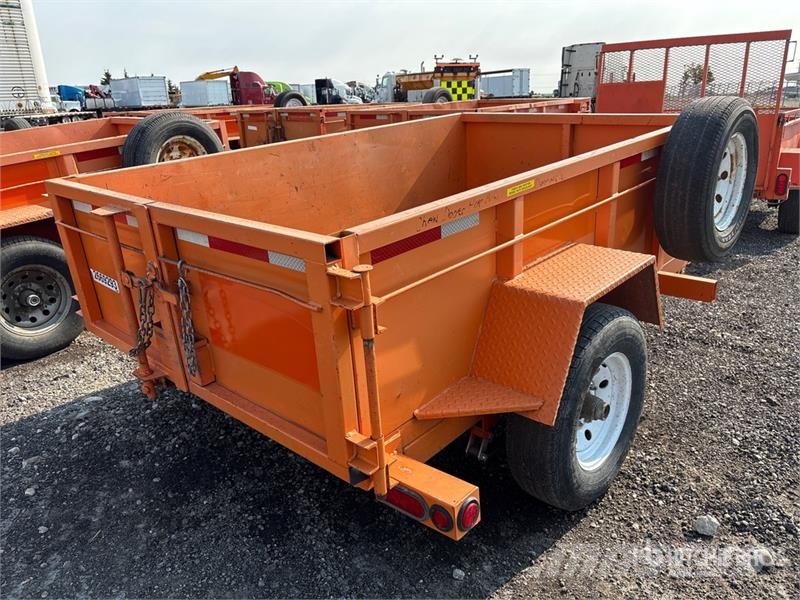 Miska MD Dump 58 8 ft 4 in S/A Dump Utility Traile Bañera