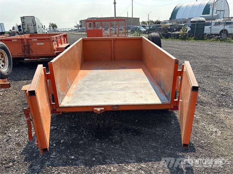 Miska MD Dump 58 8 ft 4 in S/A Dump Utility Traile Bañera