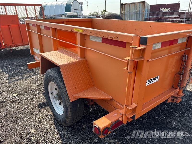 Miska MD Dump 58 8 ft 4 in S/A Dump Utility Traile Bañera