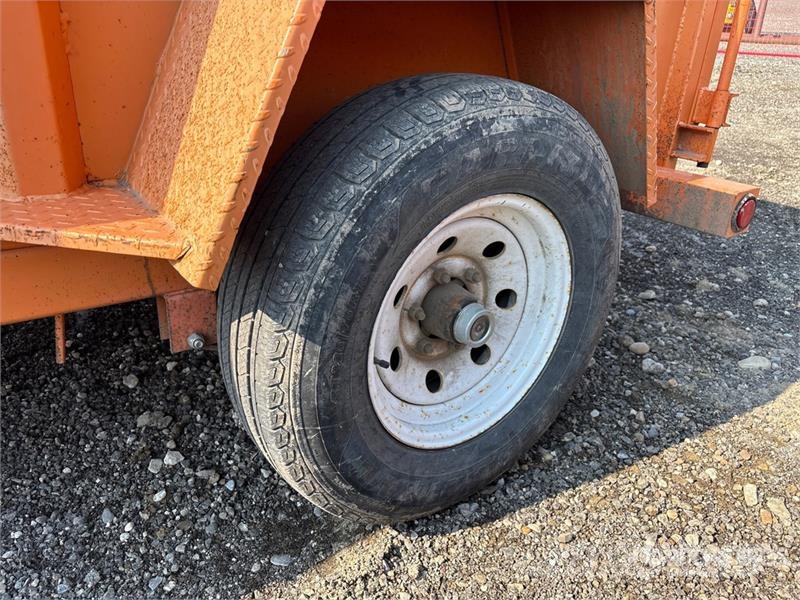 Miska MD Dump 58 8 ft 4 in S/A Dump Utility Traile Bañera