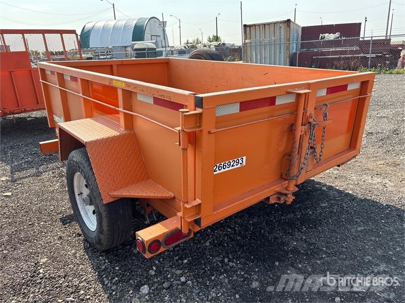 Miska MD Dump 58 8 ft 4 in S/A Dump Utility Traile Bañera