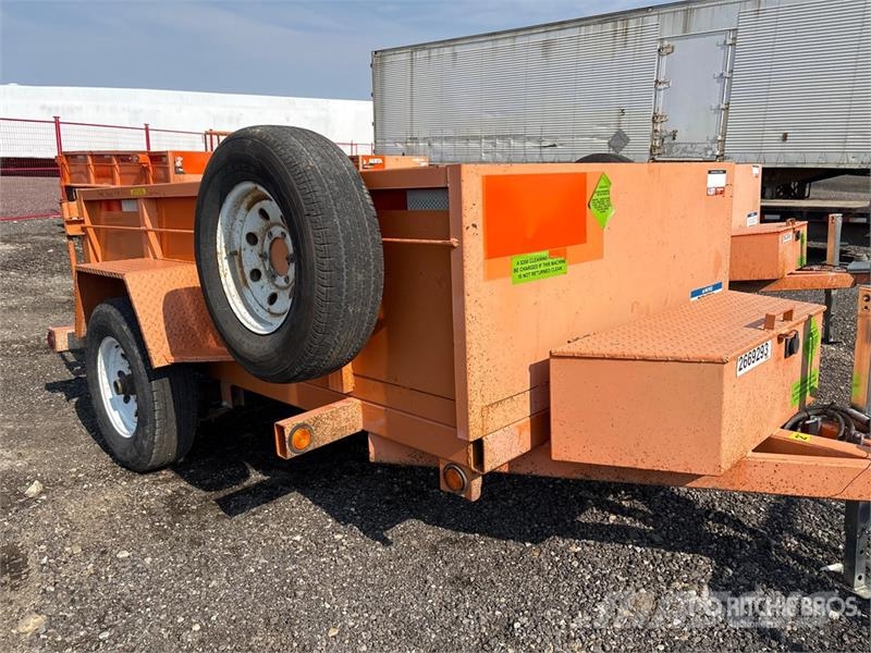 Miska MD Dump 58 8 ft 4 in S/A Dump Utility Traile Bañera