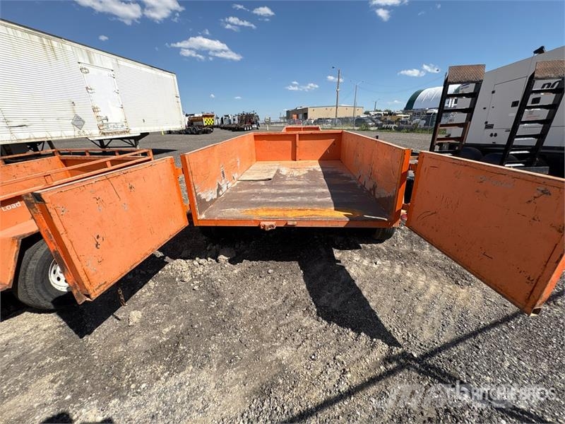Miska MD DUMP 610 9 ft 11 in T/A Dump Utility Trai Самоскиди