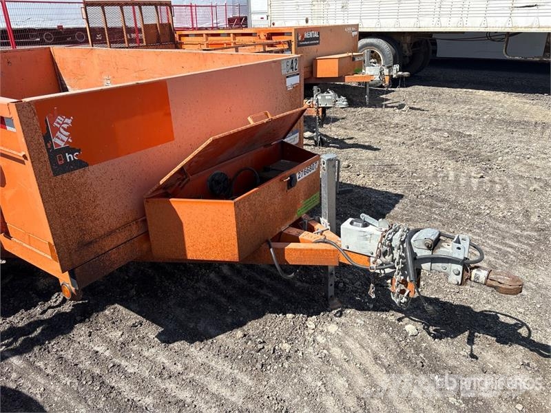 Miska MD DUMP 610 9 ft 11 in T/A Dump Utility Trai Самоскиди