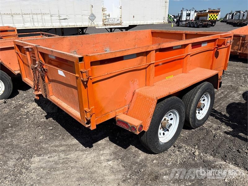 Miska MD DUMP 610 9 ft 11 in T/A Dump Utility Trai Самоскиди