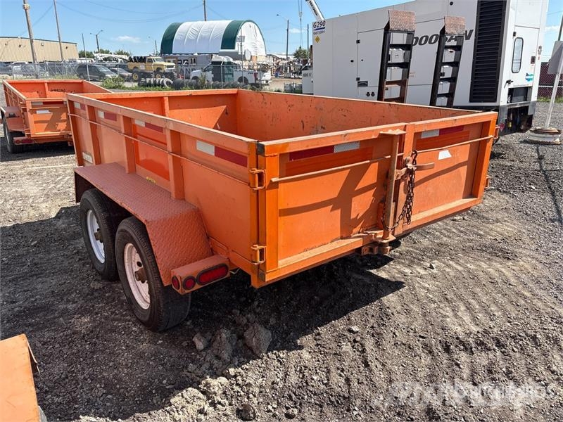 Miska MD DUMP 610 9 ft 11 in T/A Dump Utility Trai Самоскиди