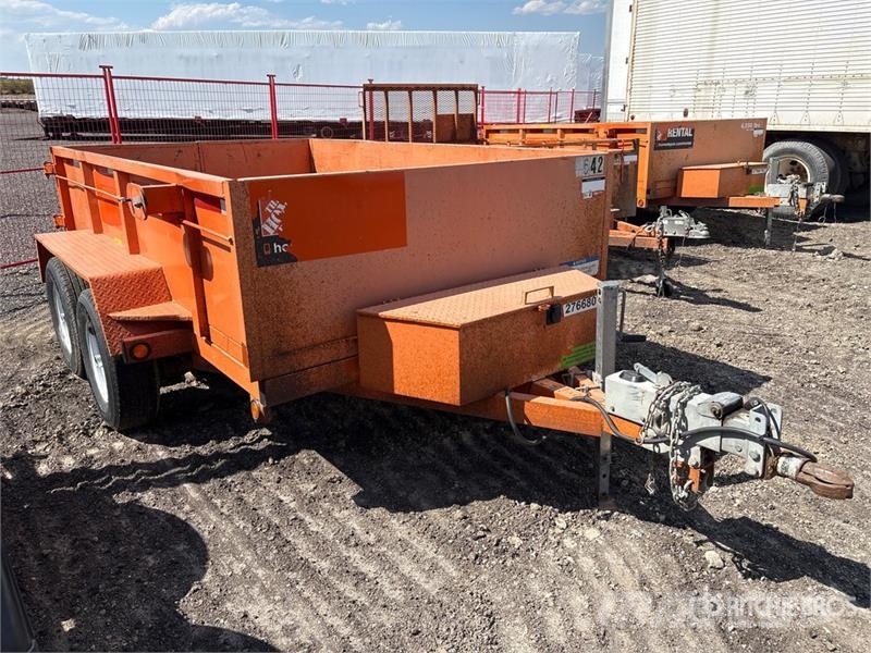 Miska MD DUMP 610 9 ft 11 in T/A Dump Utility Trai Самоскиди