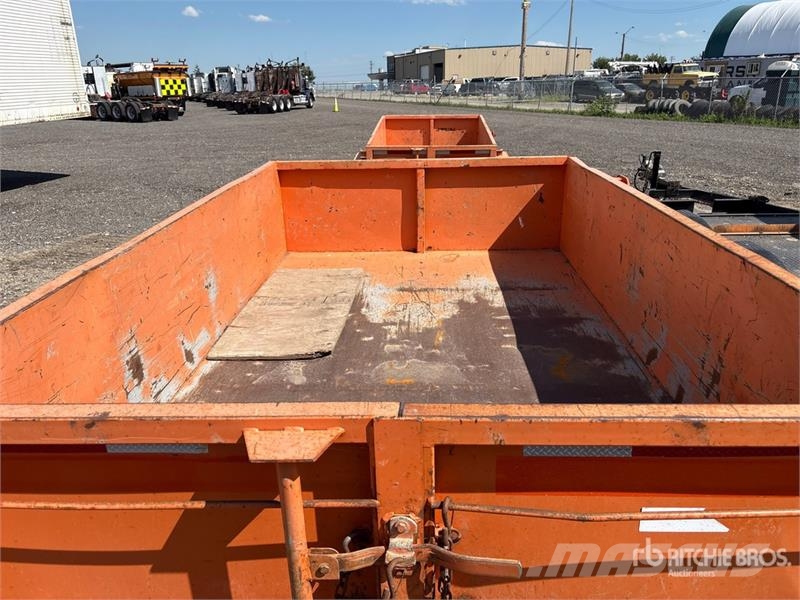Miska MD DUMP 610 9 ft 11 in T/A Dump Utility Trai Самоскиди
