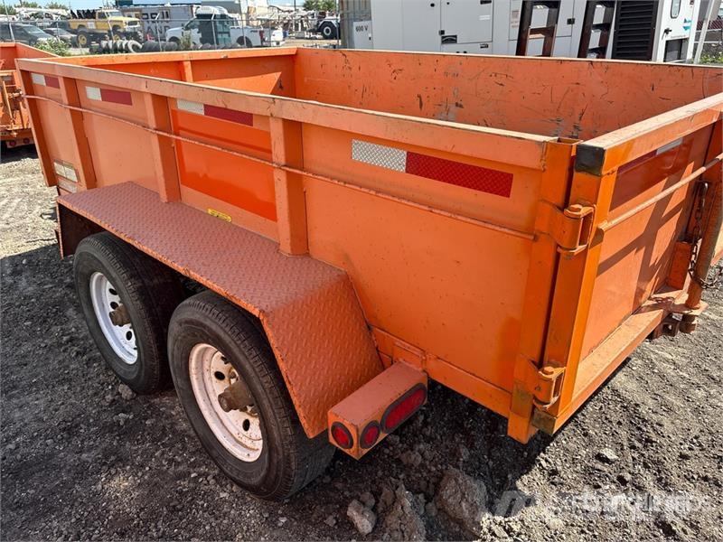 Miska MD DUMP 610 9 ft 11 in T/A Dump Utility Trai Самоскиди