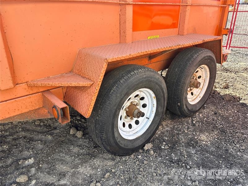 Miska MD DUMP 610 9 ft 11 in T/A Dump Utility Trai Самоскиди