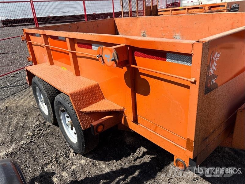 Miska MD DUMP 610 9 ft 11 in T/A Dump Utility Trai Самоскиди