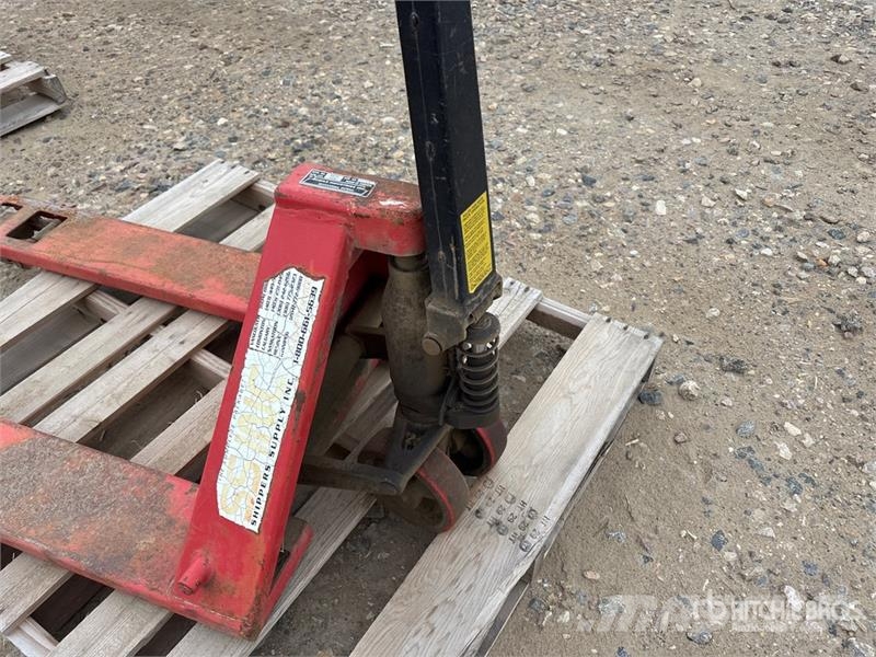  Mobile Industries 5500 lb Pallet Jack شاحنة يدوية بمنصة نقالة