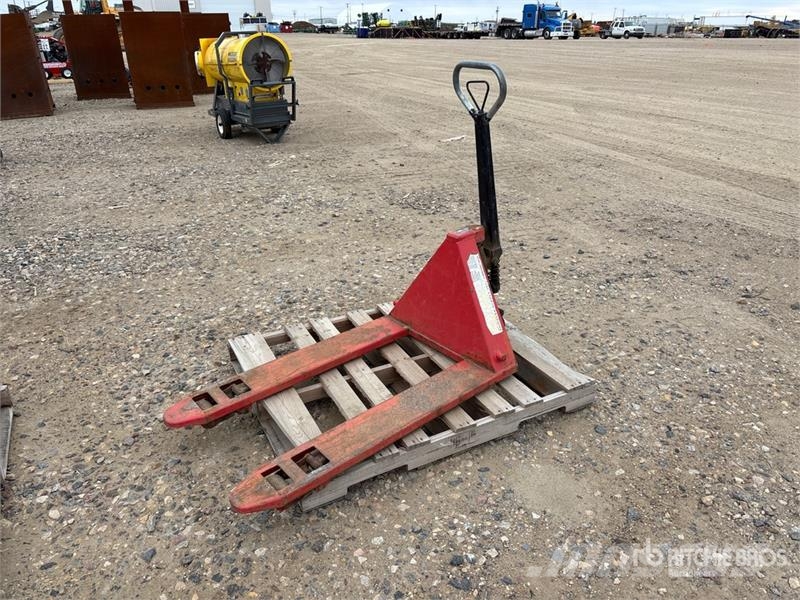  Mobile Industries 5500 lb Pallet Jack شاحنة يدوية بمنصة نقالة