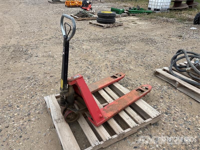  Mobile Industries 5500 lb Pallet Jack شاحنة يدوية بمنصة نقالة
