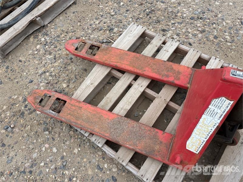  Mobile Industries 5500 lb Pallet Jack شاحنة يدوية بمنصة نقالة