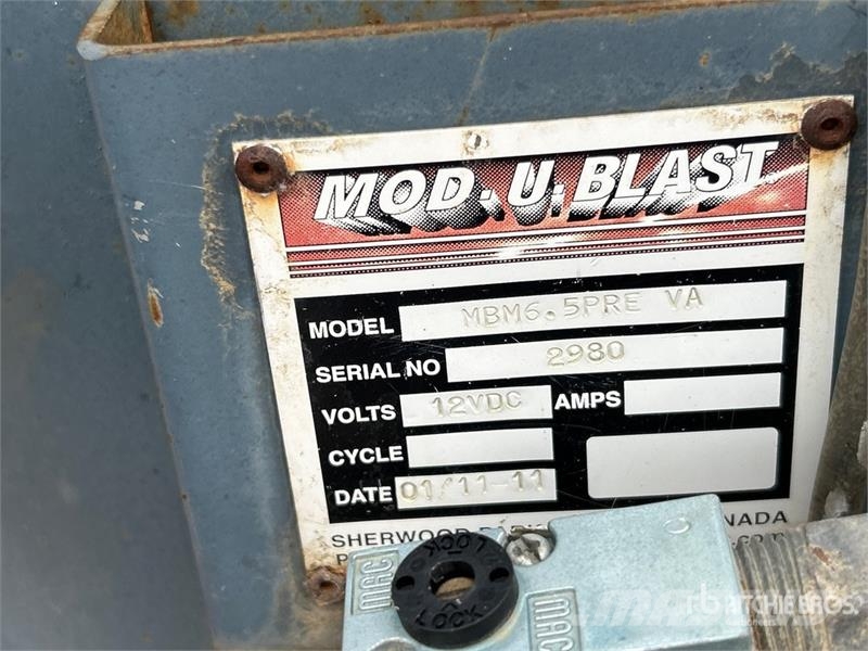 Mod-U-Blast MBM6. 5PRE VA Sand Blaster Ostalo za građevinarstvo