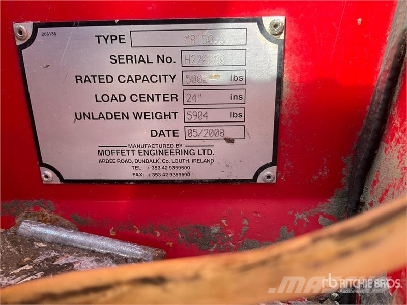 Moffett Forklift Autokrāvēji - citi