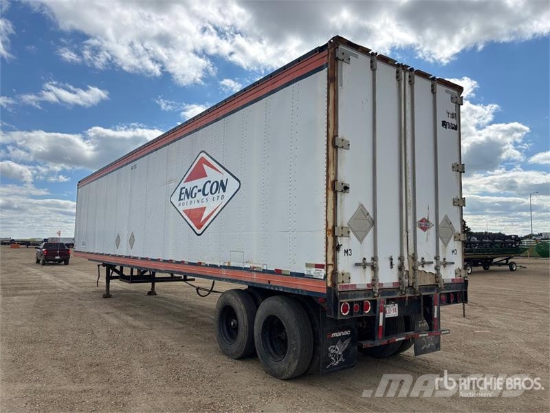 Monon 48 ft x 102 in T/A Storage Van Trailer Kapali kasa treylerler