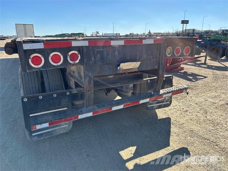 Monrac 53 ft Tri/A Flatbed Trailer Lavaperävaunut