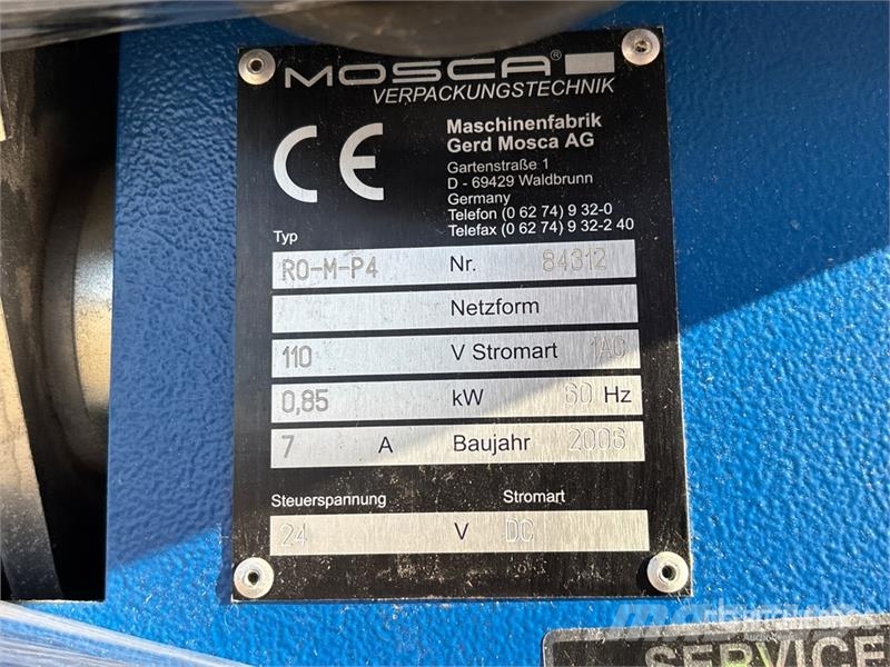 Mosca RO-M-P4 Automatic Strapping Machine Other