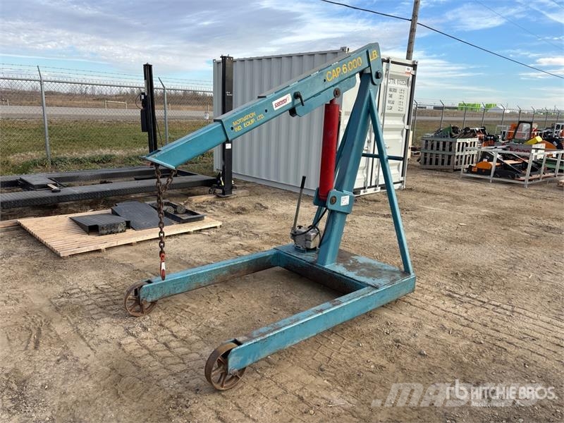 Motivation 6000 lb Engine Hoist Andre komponenter