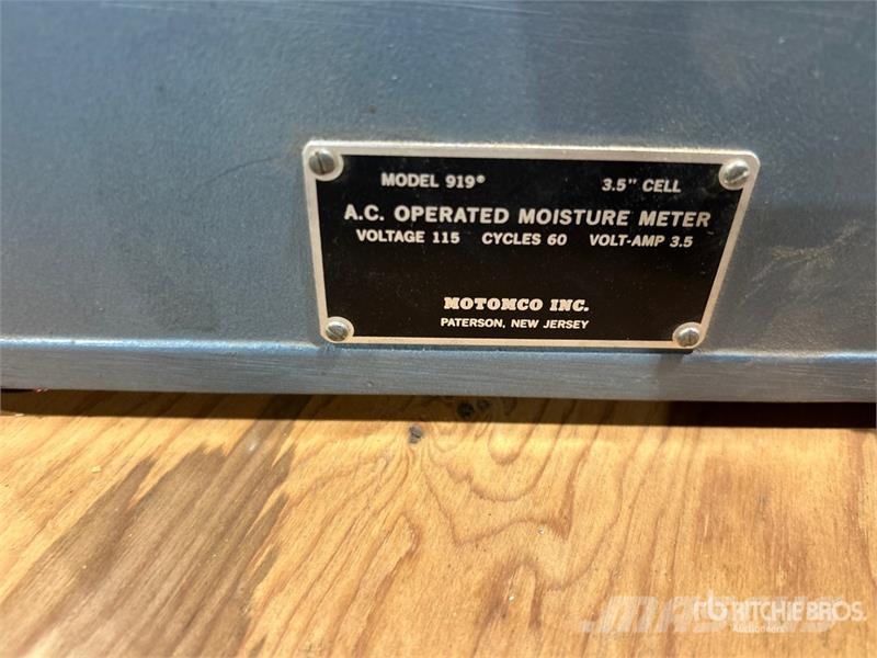 Motomco Moisture Tester Foredlings- og lagerhåndteringsutstyr - Annet