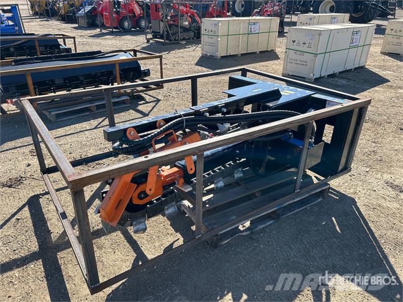 Mower King ECSSCT72 48 in Skid Steer Trencher (Unu Tranšėjų ekskavatoriai