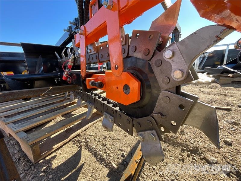  Mower King ECSSCT72 60 in Skid Steer Trencher (Unu Valetadeiras