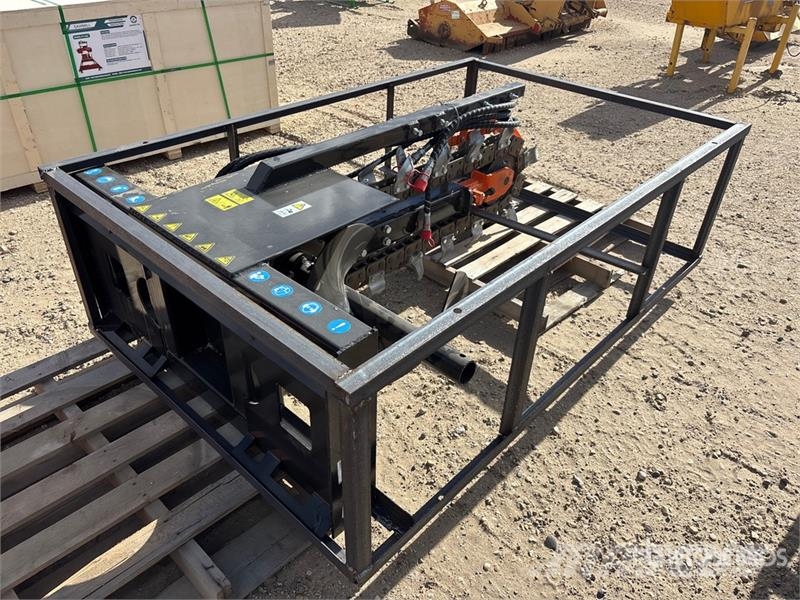 Mower King ECSSCT72 60 in Skid Steer Trencher (Unu Канавокопачі