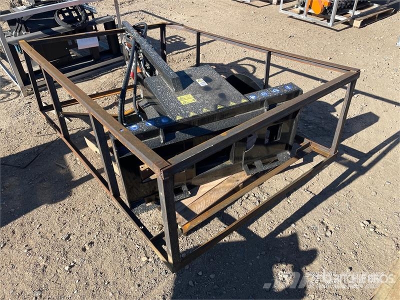  Mower King ECSSCT72 60 in Skid Steer Trencher (Unu Valetadeiras