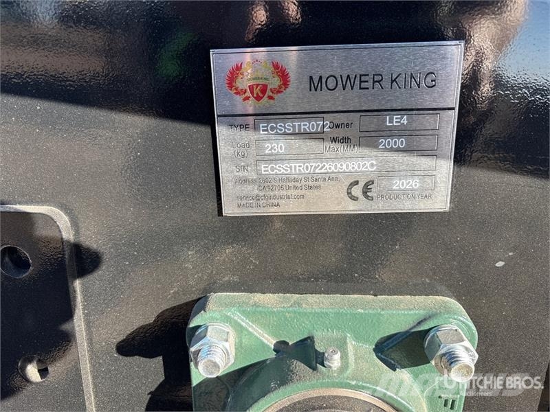 Mower King ECSSTR072 72 in Skid Steer Tiller (Unus 動力耙和旋轉式耕耘機