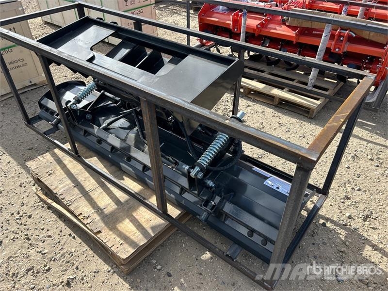  Mower King SPA84 84 in Snow Skid Steer Dozer (Unus Blades