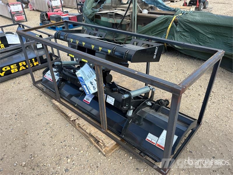  Mower King SPA84 84 in Snow Skid Steer Dozer (Unus Blades
